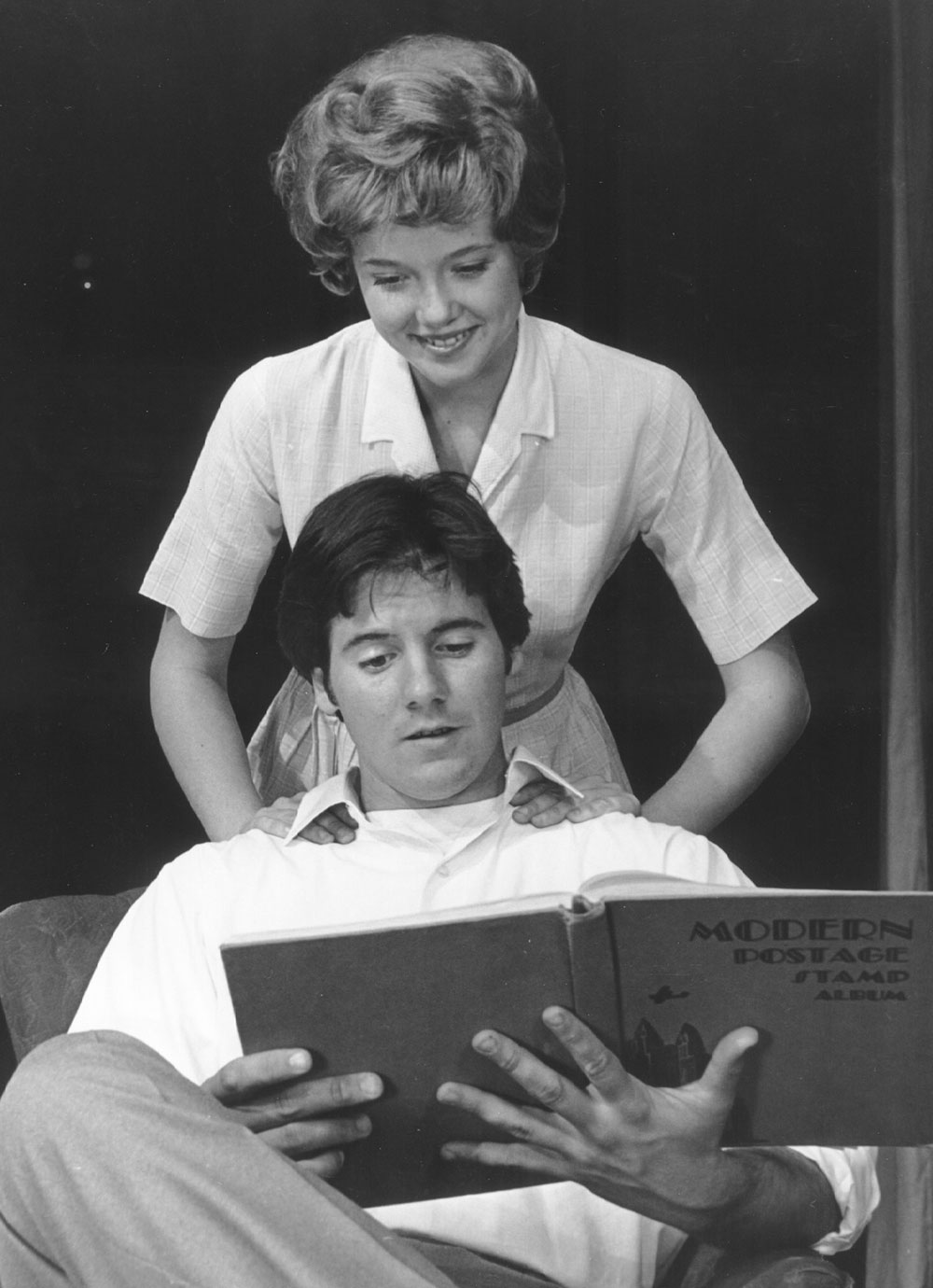 Annette bening in a play as a student at Mesa College