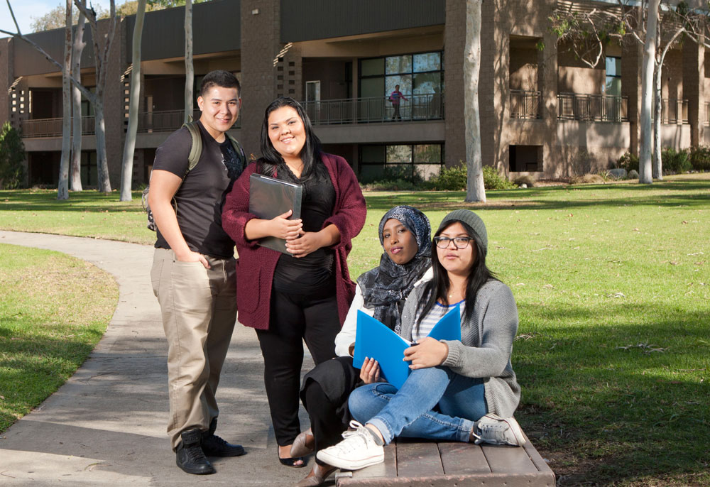 San Diego Continuing Education students on campus