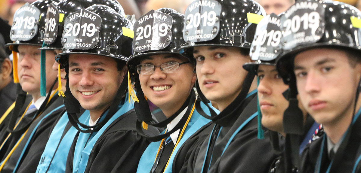 Firefighter graduates from Miramar College