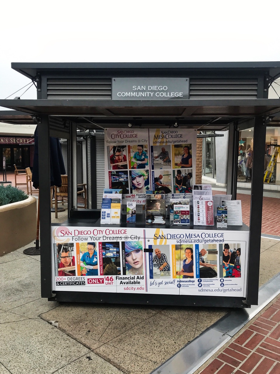 District ramps up enrollment efforts with kiosk at Westfield Mission Valley