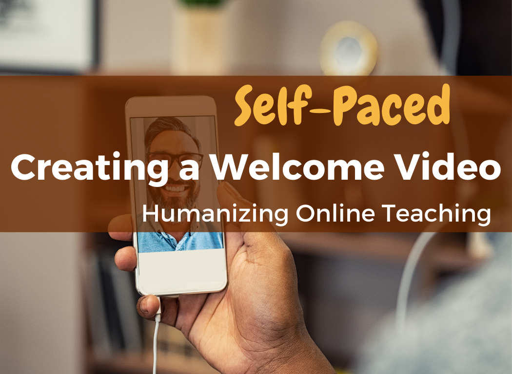 Tile for @One Creating a Welcome Video Self Paced Course