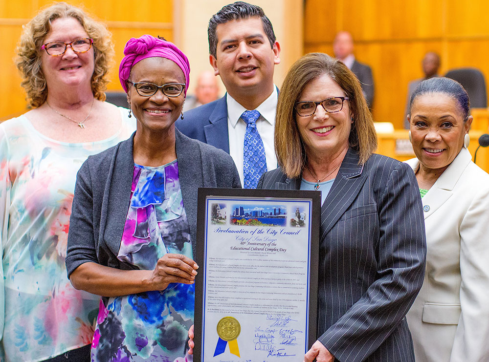 San Diego City Council issued a proclamation pronouncing August 28, 2019, as San Diego Continuing Education Day.