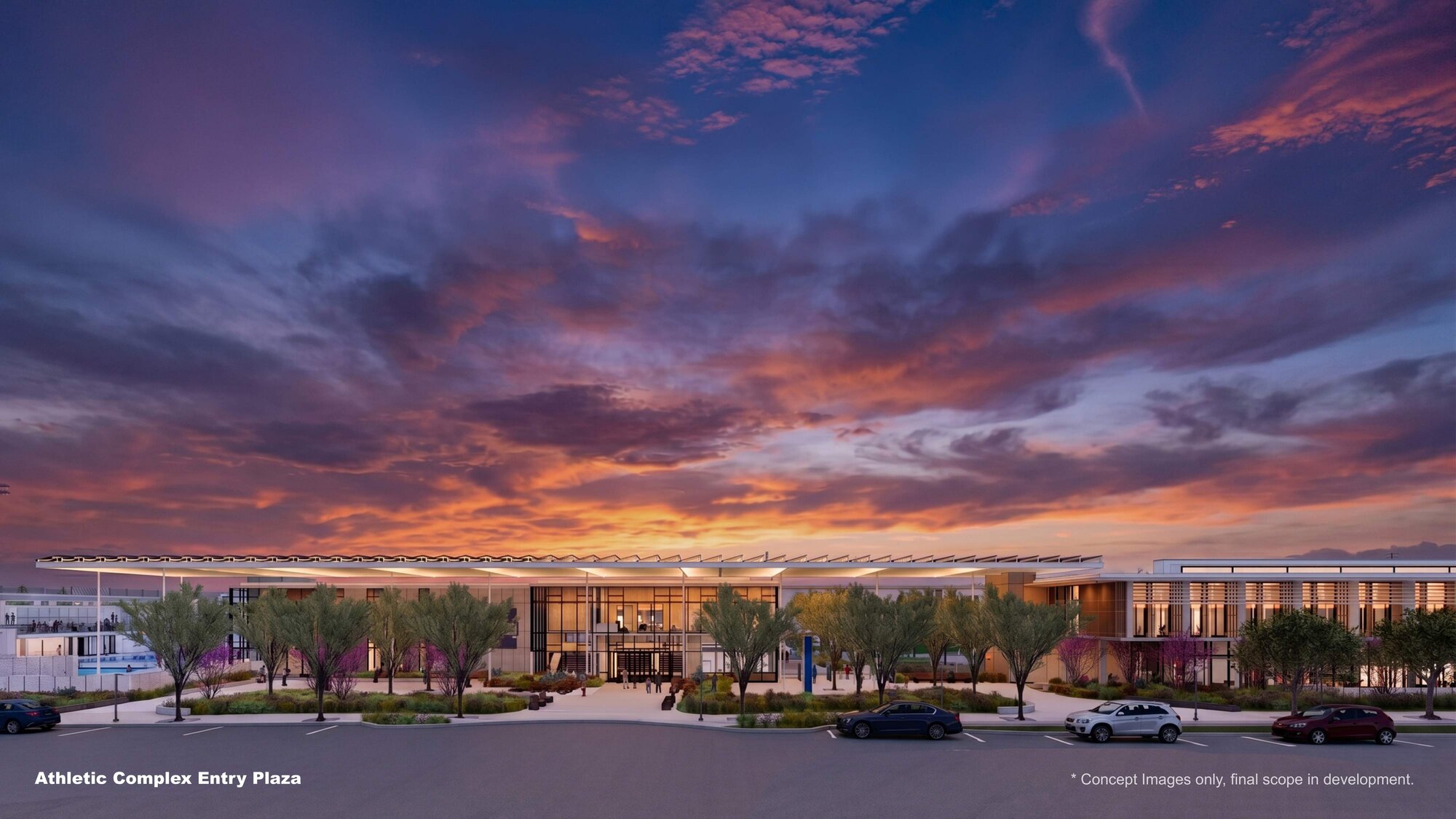 Mesa Athletic Complex Entry Plaza
