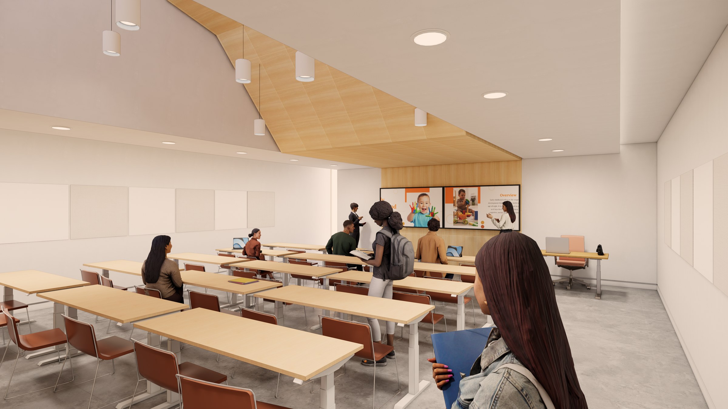 Miramar Early Education Center Classroom Rendering