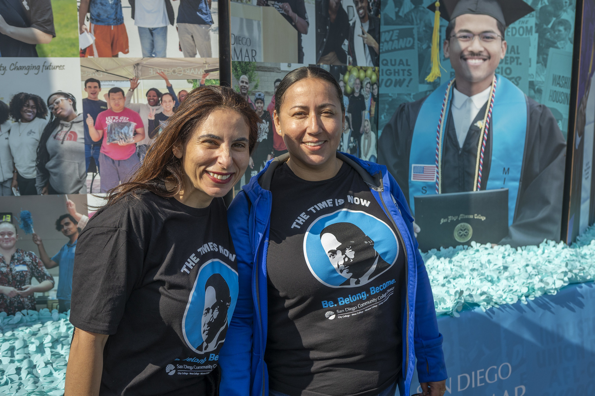 The district at the MLK Parade.