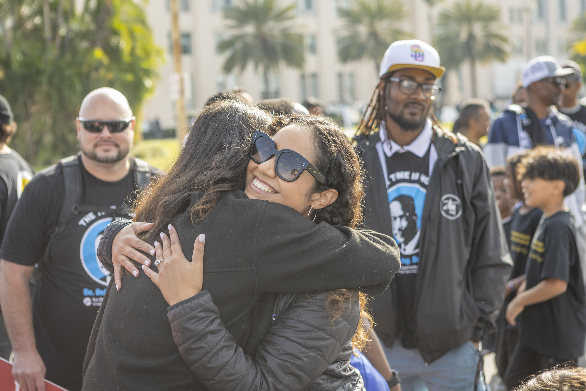 The district at the MLK Parade.
