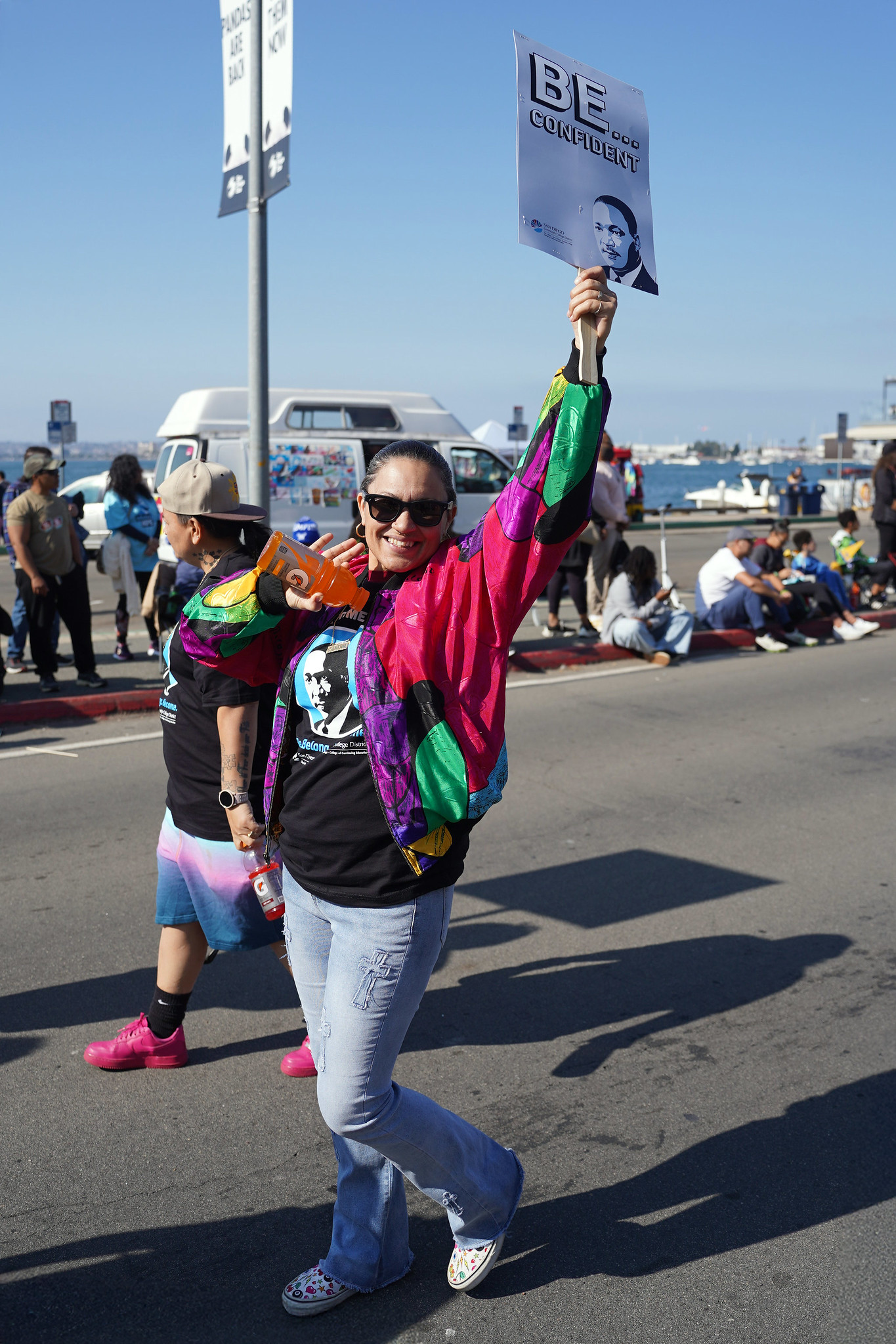 The district at the MLK Parade.