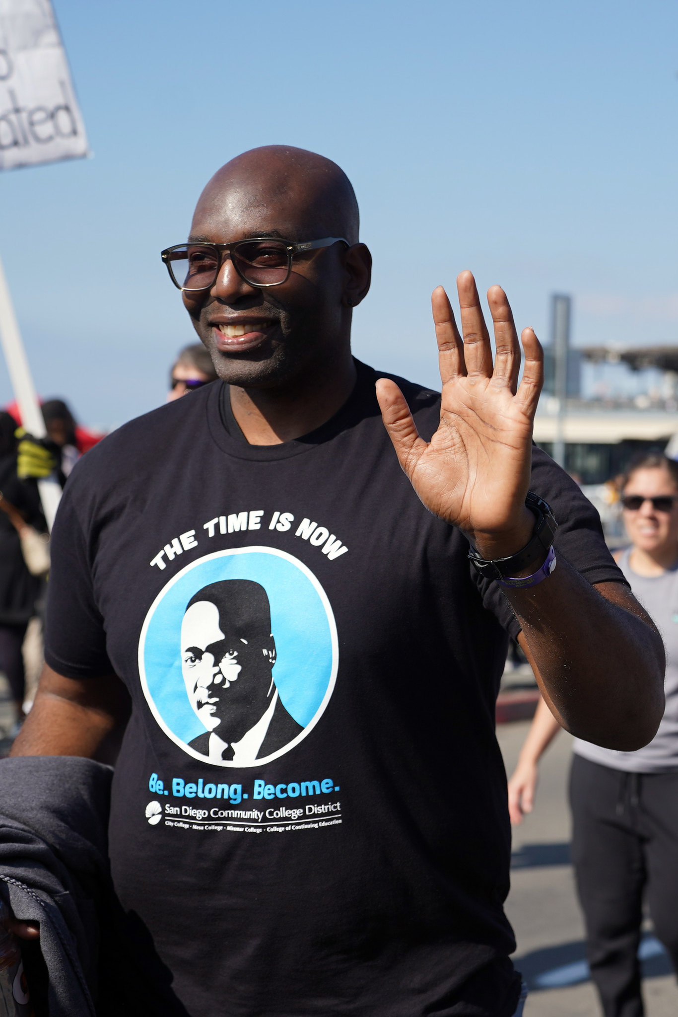 The district at the MLK Parade.