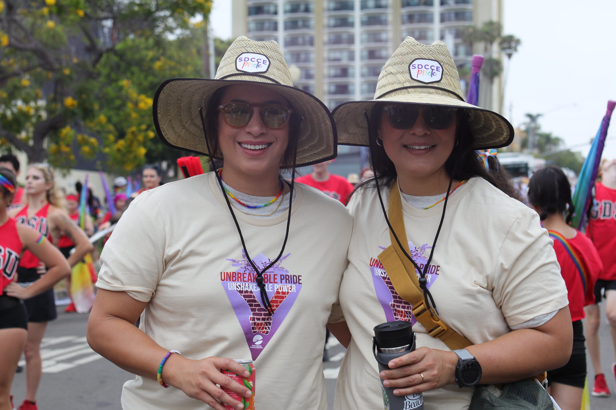
The SDCCD at the San Diego Pride Parade.
