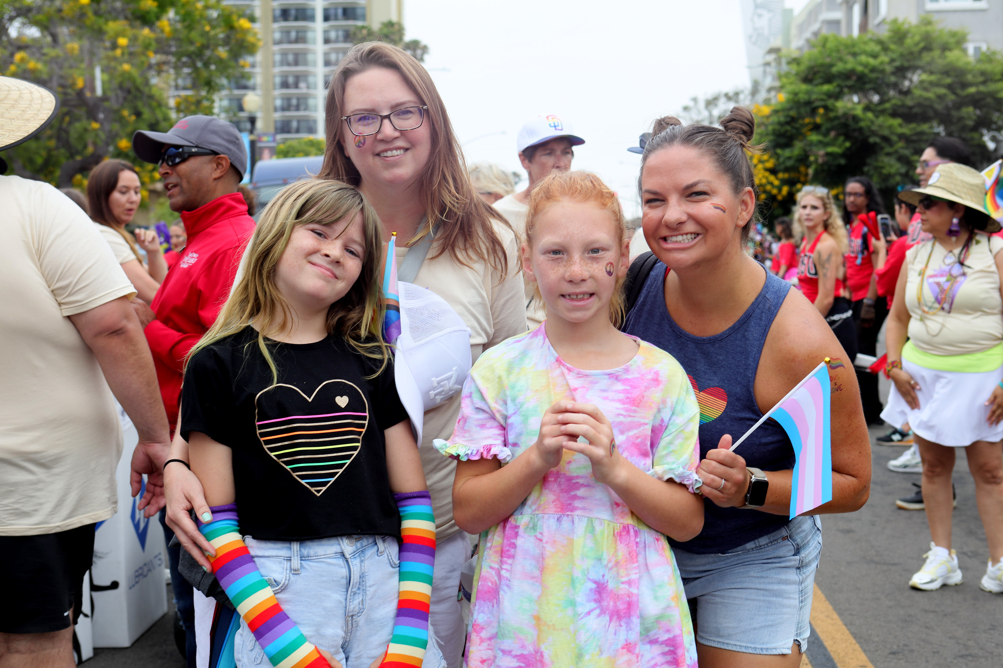 
The SDCCD at the San Diego Pride Parade.
