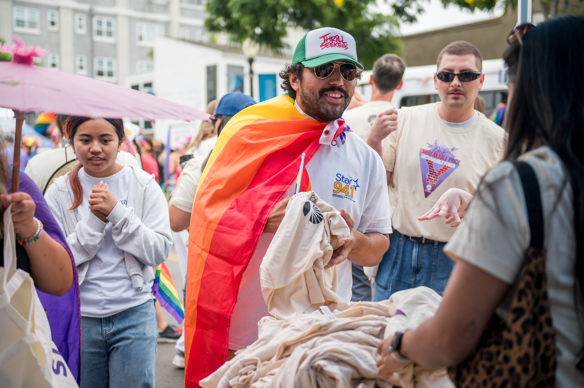 
The SDCCD at the San Diego Pride Parade.

